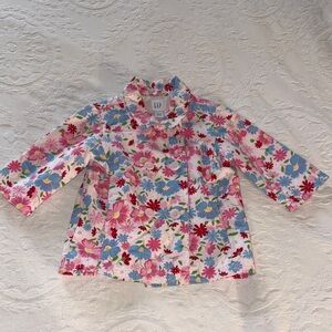 Vintage GAP Floral Infant Girl 12-18m Jacket Spring of 06 Sold Out